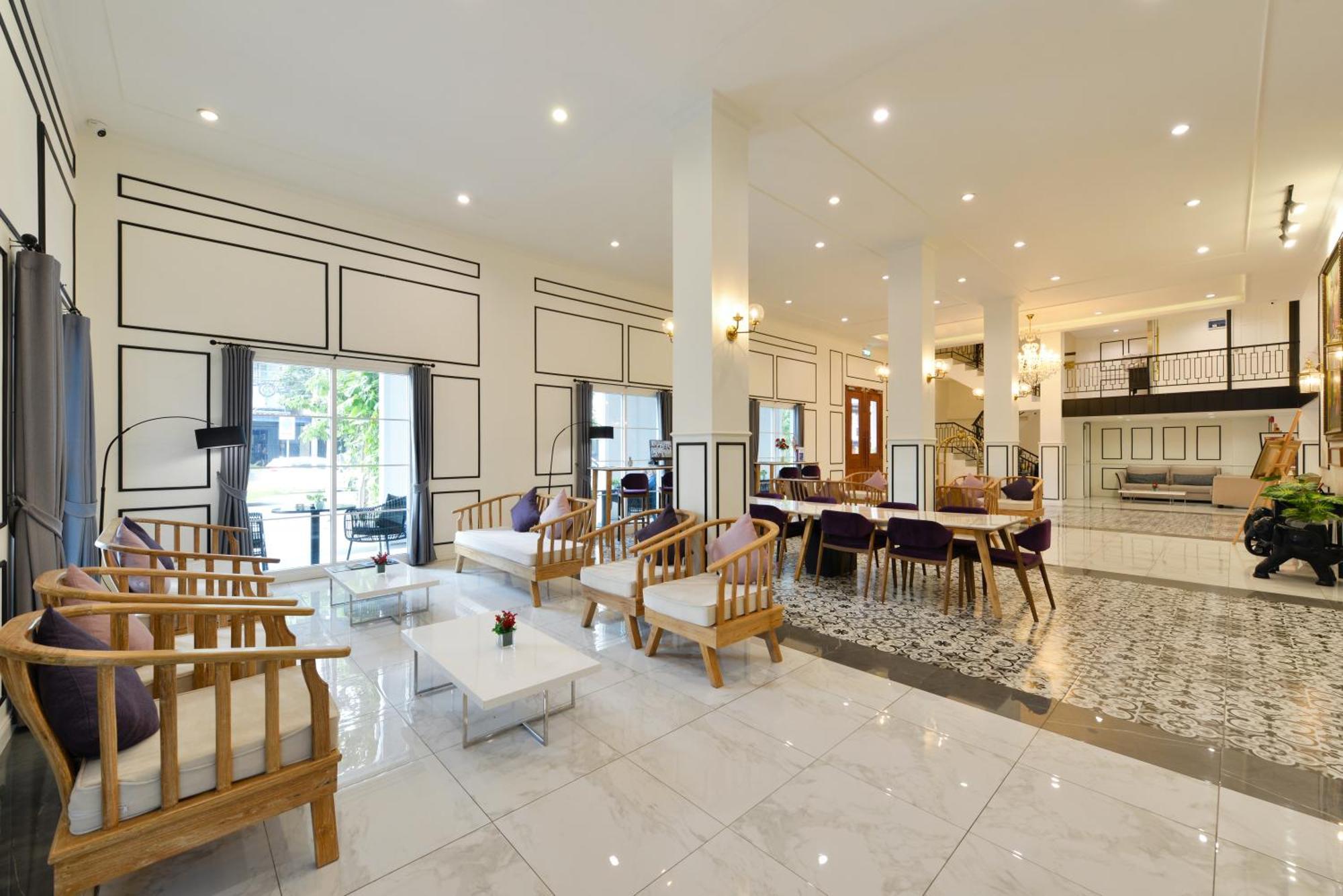 Hotel Villa De Pranakorn - Relais&Chateaux Bangkok Bagian luar foto Lobby
